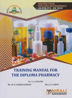 Training Manual for The Diploma Pharmacy Second Year Diploma Pharmacy